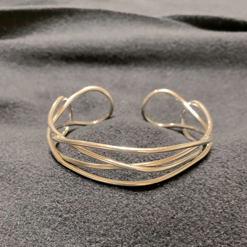 Lia Sophia sterling silver bangle